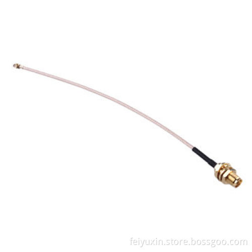 RF Cable Assembly SMA Female to I-PEX, RG178 Brown CableNew